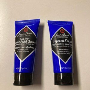 JACK BLACK Supreme Cream Shave Lather & Deep Dive® Glycolic Facial Cleanser